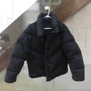 Wilfred The Cloud Puff Black Puffer Coat